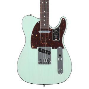 Fender American Ultra Luxe Telecaster - Surf Green with Rosewood Fingerboard