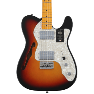 Fender American Vintage II 1972 Telecaster Thinline Electric Guitar - 3-color Sunburst