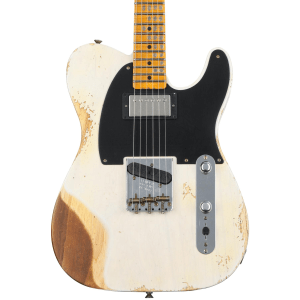 Fender Custom Shop Limited-edition '53 HS Telecaster Heavy Relic Electric Guitar - Aged White Blonde