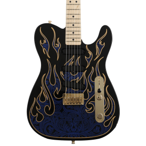 Fender James Burton Telecaster - Blue Paisley Flames