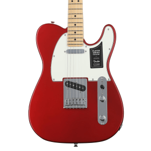 Fender Player Telecaster Solidbody Electric Guitar - Candy Apple Red with Maple Fingerboard
