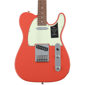 Fender Player Plus Telecaster Solidbody Electric Guitar - Fiesta Red with Pau Ferro Fingerboard