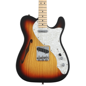 Fender Custom Shop '68 Telecaster Thinline Journeyman Relic Electric Guitar - 3-color Sunburst