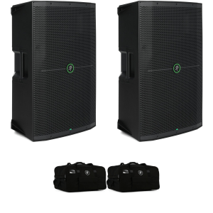 Mackie Thump215XT Enhanced 1400W 15-inch Powered Speaker Pair with Bags