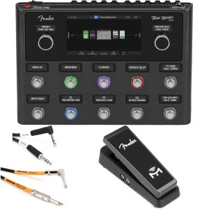 Fender Tone Master Pro Multi-effects Guitar Workstation and Mission Engineering Expression Pedal