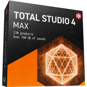 IK Multimedia Total Studio 4 MAX Instruments and Effects Bundle (Download)