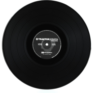 Native Instruments Traktor Scratch Control Vinyl MK2 - Black (Single Vinyl)