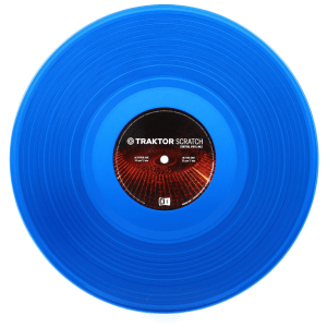 Native Instruments Traktor Scratch Control Vinyl MK2 - Blue (Single Vinyl)