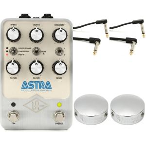 Universal Audio UAFX Astra Modulation Machine Cap and Cable Bundle