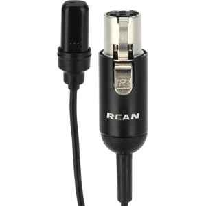Shure UniPlex UL4 Professional Lavalier Microphone - TA4F Connector, Black