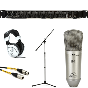 Behringer U-Phoria UMC1820 USB Audio Interface and Behringer B-1 Microphone Recording Bundle