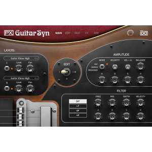 UVI PX Guitar Syn Synthesizer Software