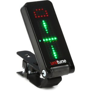 TC Electronic UniTune Clip Clip-on Chromatic Tuner - Noir Sweetwater Exclusive