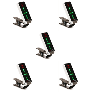 TC Electronic UniTune Clip Clip-on Chromatic Tuner - Sweetwater Exclusive 5 Pack