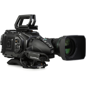 Blackmagic Design URSA Broadcast G2 with Fujinon XA20sx8.5BERM-K3 ENG Lens and MS-01 Semi-servo Rear Control