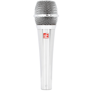 sE Electronics V7 Supercardioid Dynamic Vocal Microphone - Chrome