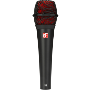 sE Electronics V7 Supercardioid Dynamic Handheld Vocal Microphone - Black
