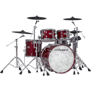 Roland V-Drums Acoustic Design VAD706GC Electronic Drum Set - Gloss Cherry