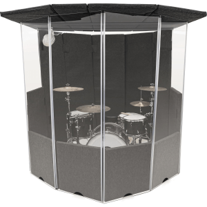 Sound Shields VDS-MPS-78 11-panel Isolation Booth with 78-inch Panels