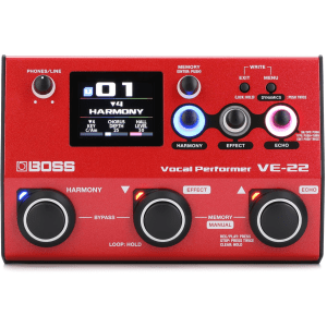 Boss VE-22 Vocal Effects and Looper Pedal