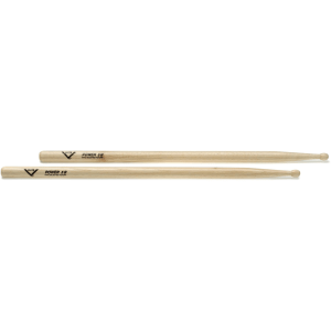 Vater American Hickory Drumsticks - Power 5B - Wood Tip