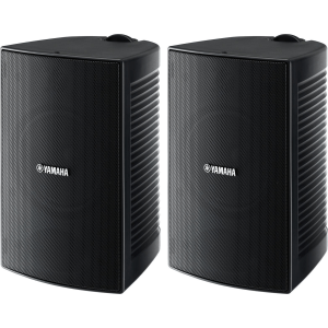 Yamaha VS6 6.5-inch 2-way Surface-mount Speaker - Black (Pair)
