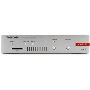 TASCAM VS-R265 4K/UHD Audio/Video Streamer with Recording