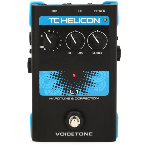 TC-Helicon VoiceTone C1 Hardtune and Pitch Correction Pedal