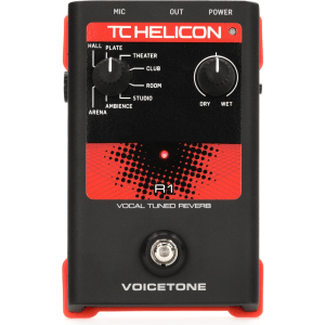 TC-Helicon VoiceTone R1 Vocal Reverb Pedal