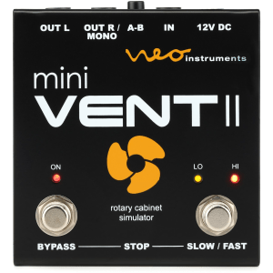 Neo Instruments Mini Vent II Rotary Speaker Simulator Pedal