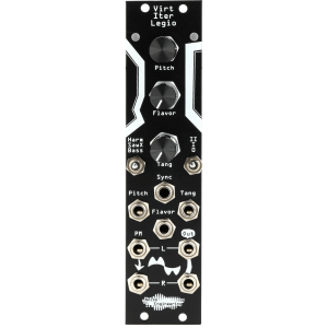 Noise Engineering Virt Iter Legio Multimode Stereo Oscillator Eurorack Module - Black