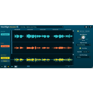 Synchro Arts VocALign Project 5 Upgrade from Revoice Pro 4