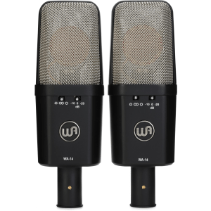 Warm Audio WA14 Large-diaphragm Condenser Microphone Stereo Pair