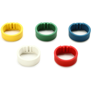 Shure WA616M ID Rings for ULX-D / QLX-D (5-pack)