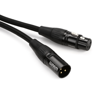 Warm Audio Premier Gold XLR Female to XLR Male Microphone Cable - 15 foot