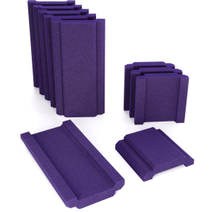 Auralex WaveCave Royale Acoustic Panel Herringbone Kit- Purple