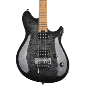 EVH Wolfgang Special QM Electric Guitar - Charcoal Burst with Baked Maple Fingerboard