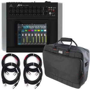 Behringer X Air X18 Digital Mixer with Case and Cables