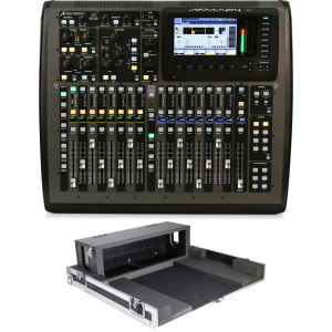 Behringer X32 Compact 40-channel Digital Mixer and Flight Case Bundle