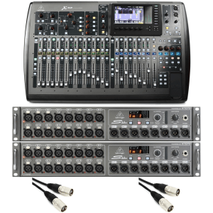 Behringer X32 Digital Mixer and Dual S16 Stage Box Bundle