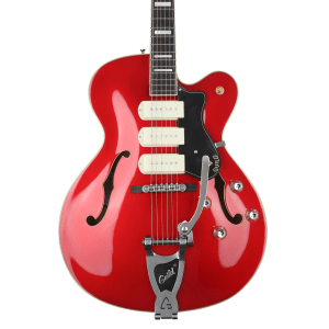 Guild X-350 Stratford Hollowbody Electric Guitar - Scarlet Red
