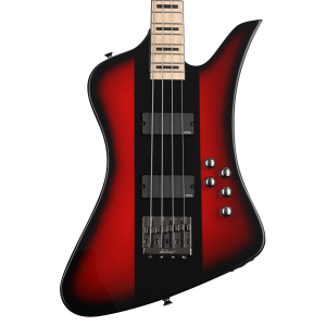 Jackson David Ellefson X Series Signature Kelly Bird IV Bass Guitar - Red Stripe