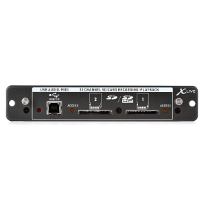 Behringer X-LIVE X32 Expansion Card for 32-channel SD/SDHC card and USB Recording