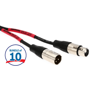 Pro Co EXM-100 Excellines Microphone Cable - 100 foot (10-Pack)