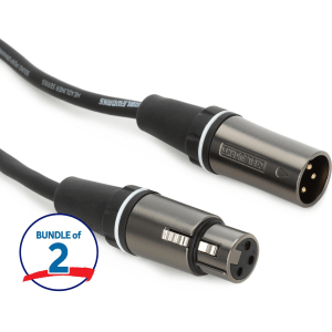 Gator Cableworks Headliner Series Microphone Cable (2 Pack) - 100 foot