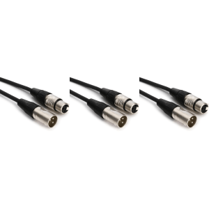 StageMASTER SMM-20 Microphone Cable - 20 foot (3-pack)