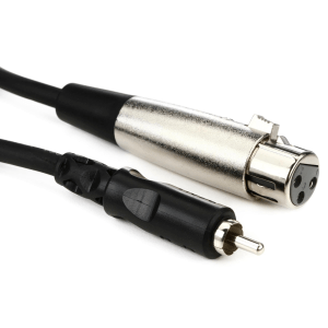 Hosa XRF-103 RCA to XLR Female Unbalanced Interconnect Cable - 3 foot
