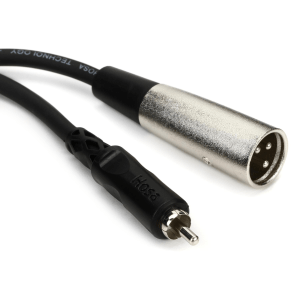 Hosa XRM-110 RCA Male to XLR Male Unbalanced Interconnect Cable - 10 foot