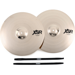 Sabian XSR Concert Band Hand Cymbals (Pair) - 18-inch