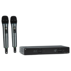 Sennheiser XSW 1-825 Dual Wireless Dual Handheld Microphone System - A Range